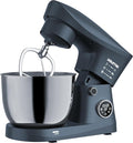 Gourmia 5 Quart Digital Electric Stand Mixer with Attachments, Bowl Shield, Dough Hook, Whisk and Beater - LED Display Timer - 10 Speed Kitchen Countertop Dough Maker Machine for Bread, Cake, Cookies