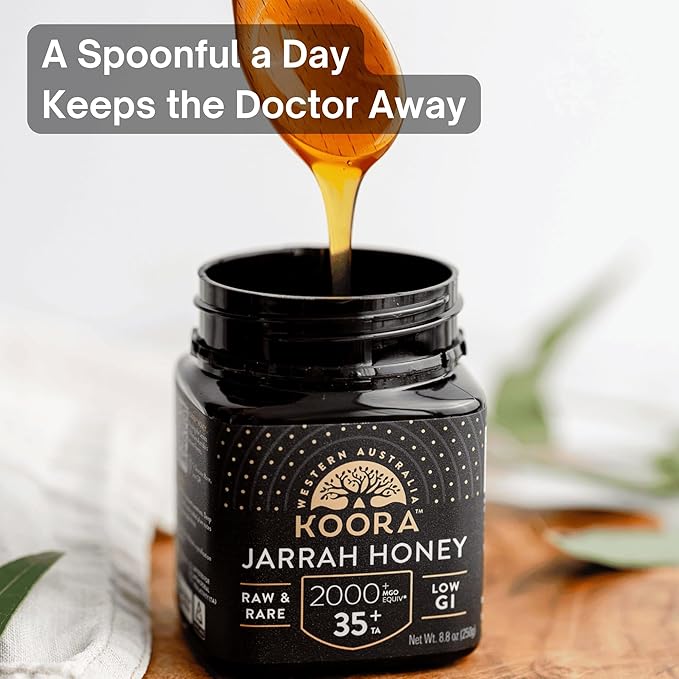 Bundle of Jarrah Honey TA 35+ and Marri Honey TA 25+ (MGO 2000+ and MGO 1197+ Manuka Honey Equivalent)