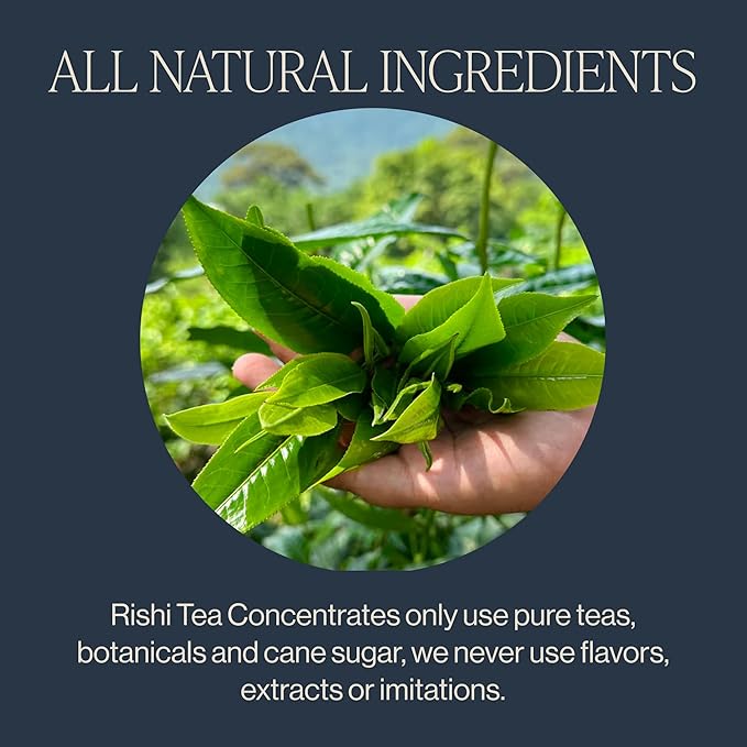 Rishi Tea Masala Chai Latte - Organic Black Tea Concentrate, Easy-to-Serve Hot or Iced Chai Mix - 32 fl oz Carton, 8 Servings (Pack of 3)