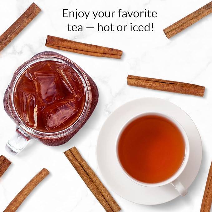 The Republic of Tea HiCAF Cinnamon Toast Black Tea, 250 Tea Bags, Premium Blended High-Caffeine Black Tea