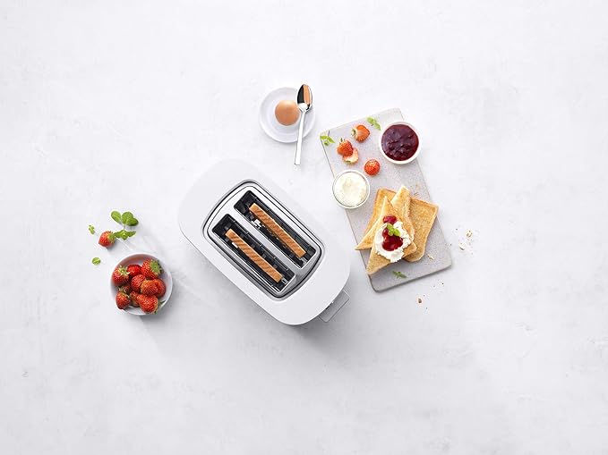 ZWILLING Enfinigy, 2-Slice Toaster, Extra Wide 1.5" Slots for Bagels and Toast, Silver