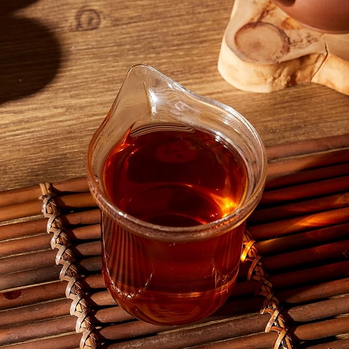 ChaWuWarmSun [S] Lapsang Souchong Black Tea Loose Leaf,3.5oz/100g,No Smokey Taste,WuYi HongCha,Chinese KongFu Red Tea