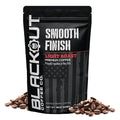 Blackout Coffee Smooth Finish Whole Bean Coffee – Light Roast, Bright & Smooth Taste – Freshly Roasted 12oz Bag