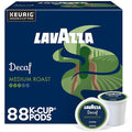 Lavazza Decaf, Single-Serve Keurig K-Cup Pods, Medium Roast Coffee, 88-Count Box (4 Packs of 22)