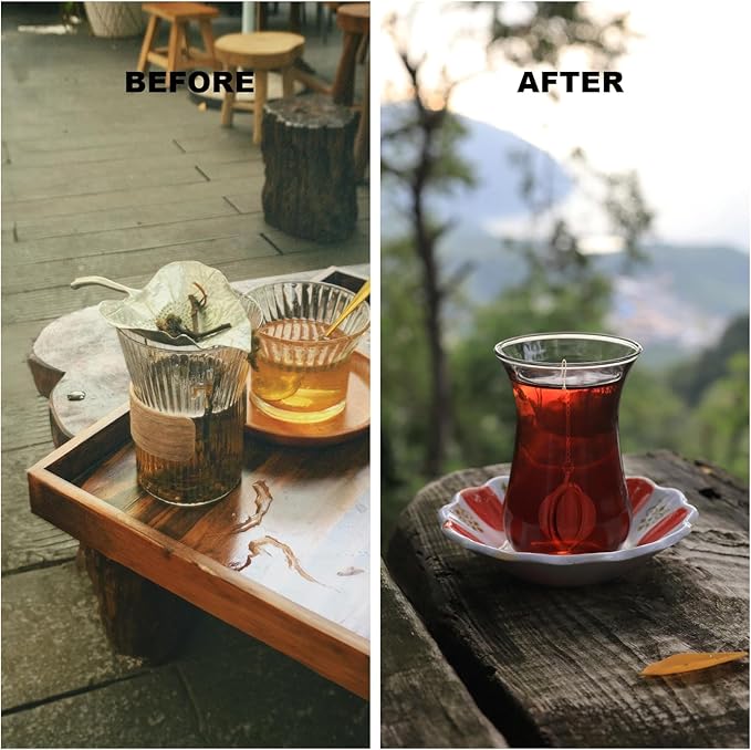 Tea Ball Infuser with Chain;; Premium Stainless Steel Fine Mesh Screen Tea Strainer Filters Colander Cullender Sieve Infusion Steeper Maker for Loose Leaf Tea Herbs, 2 Pieces, Golden