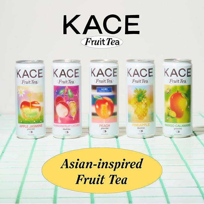 Jasmine Iced Tea with Apple Tea Drink - Refreshing Apple Juice Infused with Jasmine Tea & Honey, Crisp, Tart & Floral Blend - Perfect for Everyday, Organic Herbal Tea, and Daily Refreshment - 12-Pack of 320ml