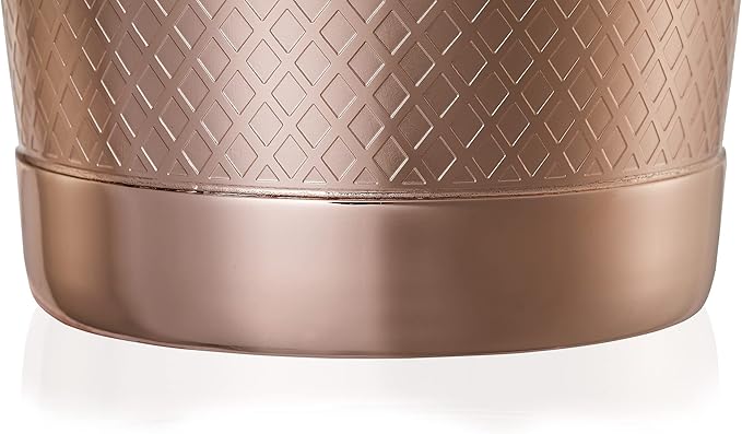 Barfly Diamond Lattice Shaker Set, Copper Plated