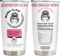 34HD Mothers Day Gifts for Mom, Mama Claw Tumbler with Lid, 20oz Stainless Steel Vacuum Insulated Mommy Cup, Mama Life Tumbler, Funny Birthday Mom Gifts from Son Daughter Husband