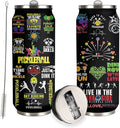 Pickleball Tumbler Gifts for Women, Men - Pickle Ball Gift for Woman - Christmas, Birthday Gift for Pickle Ball Lovers-Pickleballs Cup Gifts for Women Girls Friends Sisters Players 17 Oz