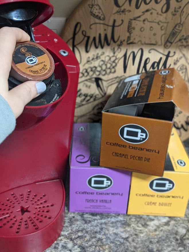 Vanilla Bean Coffee Pods by Coffee Beanery | 12ct Medium Roast Arbica Coffee