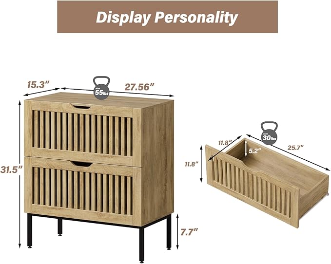 Storage Cabinet,28 Inch Farmhouse Buffet Cabinet with Metal Base and Storage Cabinets,Sideboard Coffee Bar for Kitchen,Dining Room,Oak