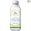 Organic Fresh Frozen Camel Milk - Fresh Flavor with Health Benefits - Pure & Natural Grade A -Allergen Free Milk from Healthy Camels in Midwest - Made In The USA [6 Pack]