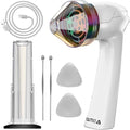Mamba Grinders Electric Spice & Herb Grinder for the Kitchen. Easy to Use USB Rechargeable Grinder, 2g White