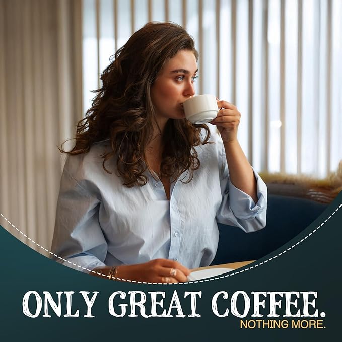 The Bean Organic Coffee Company Vanilla Nut, Medium Roast, Ground Coffee, 16-Ounce Bag,Café molido tostado organico