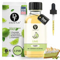 Dolce Flav Natural Lime Extract – 2 Ounce Oil-Soluble Kosher, Sugar-Free, Concentrated Citrus Lime Flavor for Candy, Chocolates & Desserts, Includes Measured Dropper