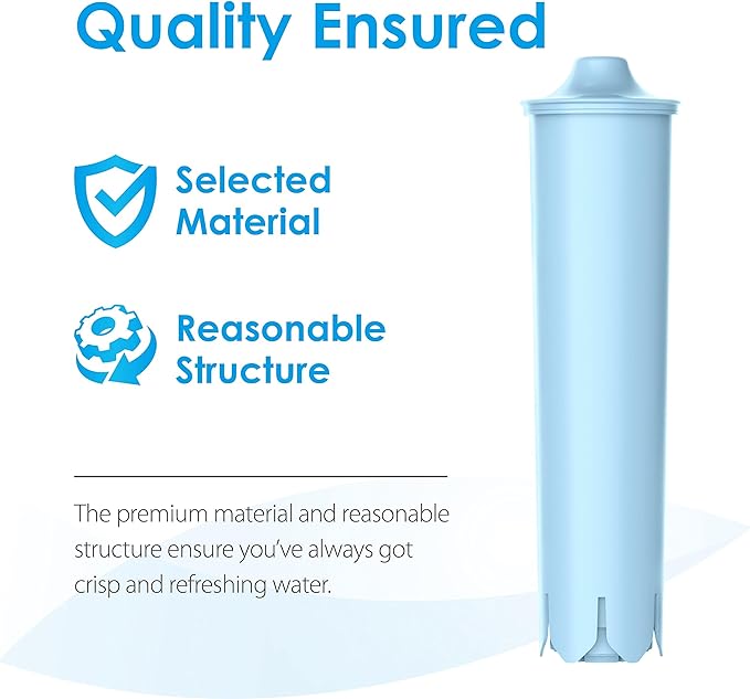 Waterdrop Coffee Filter, Replacement for Jura® Filter Clearyl/Claris Blue Capresso® Clearyl Coffee Machine Water Filter, 6 Packs