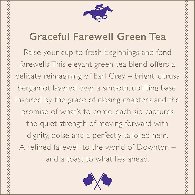 The Republic of Tea – Downton Abbey The Grand Finale Green Tea, 36 Tea Bags