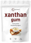 Xanthan Gum Powder, 2lb (32oz) | Premium Quality for Keto & Gluten-Free Baking | Unflavored Thickening Agent for Cooking & Baking | Non-GMO, Vegan Friendly