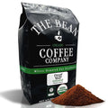 The Bean Organic Coffee Company Water Processed DECAF Vanilla Bean, Medium Roast, Ground Coffee, 5-Pound Bag, Café Molido Tostado Orgánico descafeinado