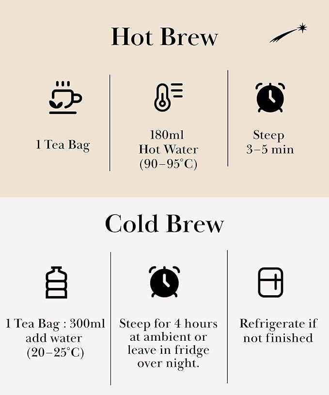 ERZ Leaf Earl Grey Ceylon Black Tea Premium Whole Leaf with Bergamot & Cornflower Blend, 20 Pyramid Tea Bags 2.1 Once, Gift Box Ready, Elegant Aroma, Smooth Flavor