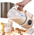 50oz Nut Milk Maker Machine, 10-in-1 Soy, Almond, Oat & Rice Milk Maker with 12 Stainless Steel Blades, Plant-Based Vegan Blender with Delay Start, Temp Hold, Boil Water & Easy Self-Cleaning