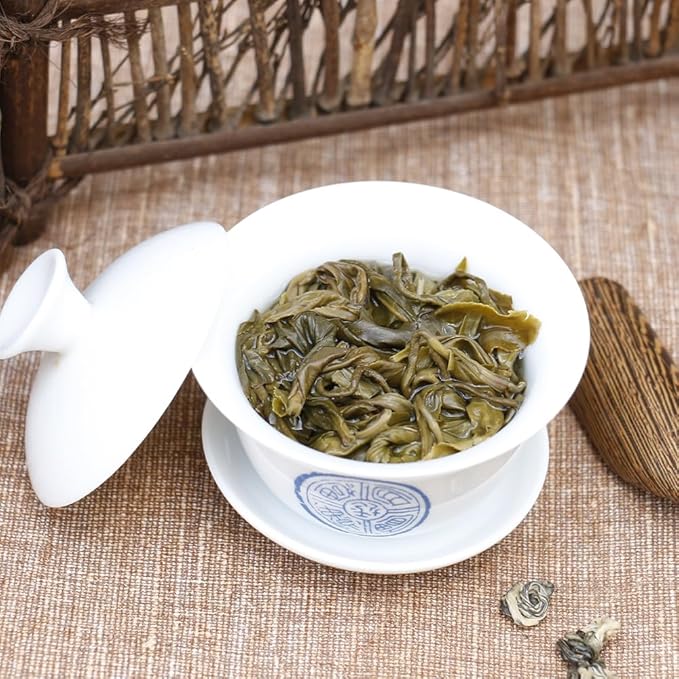 SANRAN Green Tea Loose Leaf Bi Luo Chun, 9.88oz