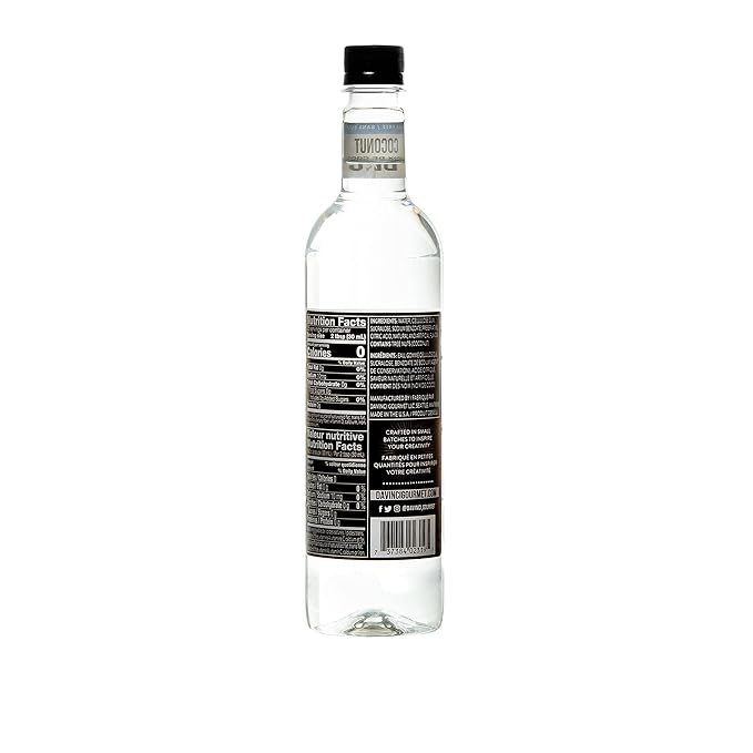DaVinci Gourmet Sugar-Free Coconut Syrup, 25.4 Fluid Ounces (Pack of 1)