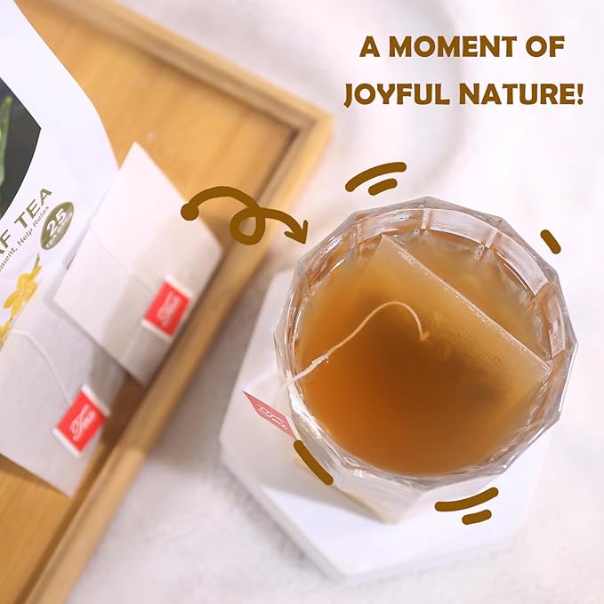 TEARELAE - Mullein Tea Bags For Lungs - 2.65 oz/75g (3g X 25 Bags) - 100% Pure Natural Premium Mullein Leaf Tea - Non-GMO - Caffeine-free