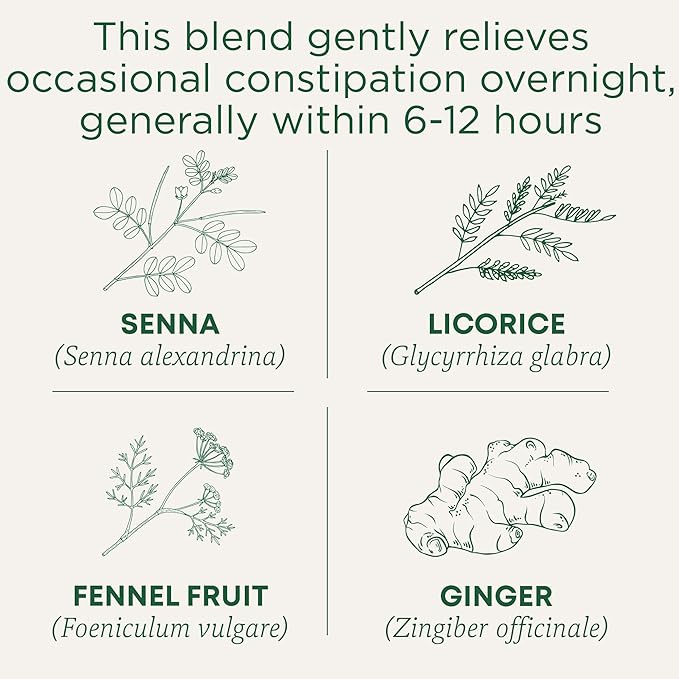 Traditional Medicinals Tea, Organic Smooth Move, Relieves Occasional Constipation, Senna - 48 Tea Bags