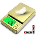 Mik-Nana Digital Pocket Scale, 500g x 0.01g High Precision Gram Scale, Portable ewelry Scale with Protective Cover, Backlit LCD, 7 Units Tare, for Food, Kitchen, Coffee, Battery Included
