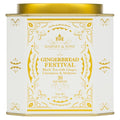 Harney & Sons Gingerbread Tea, 30 Sachets of Gingerbread Festival, a Black Tea with Ginger & Cinnamon