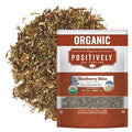 Organic Positively Tea Company, Blueberry Bliss Rooibos Tea, Loose Leaf, 16 Ounce