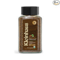 Kleinhaus Organic Medium Roast Nano Instant Coffee + Microground | 100% Colombian Arabica Coffee | Freeze dried | Fresh Brewed Taste | 3.5 oz Jar (2 Pack, Organic)