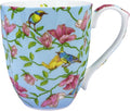 13oz Bone China Floral Mug Bone China Coffee Mugs Bone Teacup Christmas Mugs Birthday Gifts for Women Mom Friends Coworker