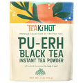 Instant Pu-erh Black Tea Powder 4 oz, Low-Carb, Low-Calorie Black Tea for Hot & Cold Beverages, Refreshing Instant Powder for Lattes, Smoothies, Cocktails & Baked Goods