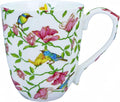13oz Bone China Floral Mug Bone China Coffee Mugs Bone Teacup Christmas Mugs Birthday Gifts for Women Mom Friends Coworker