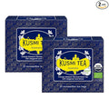 Kusmi Tea - Pack of 2 Boxes of Tea Bags - Anastasia - Organic Black Tea with Bergamot & Lemon - Flavored with Orange Blossom - Caffeinated Tea - Inspired by the Iconic Earl Grey Tea - 2x20 Tea Bags