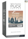 Wolfgang Puck Coffee, Vienna Coffee House, 9.5 Gram Soft Pods, 18 Count (Pack of 6)