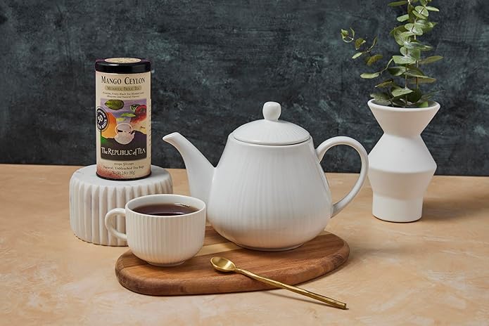 The Republic of Tea – Mango Ceylon Black Tea, Metabolic Frolic Tea