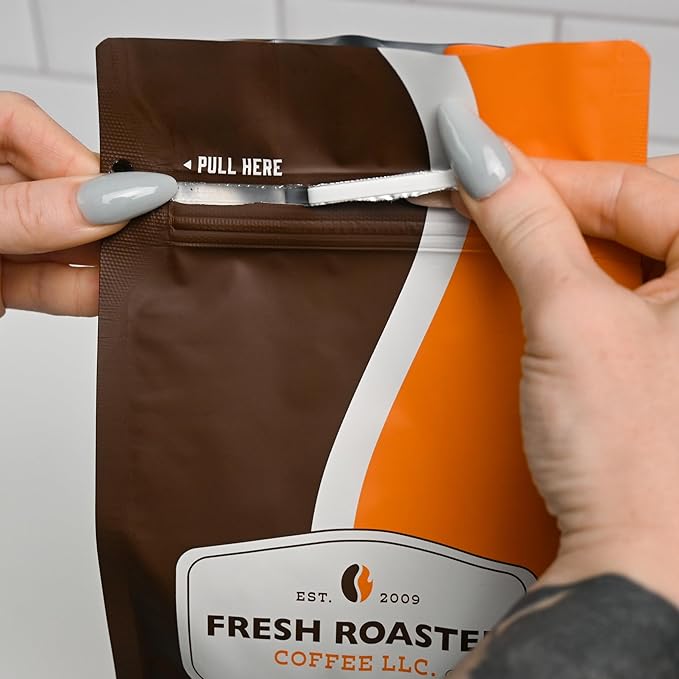 Fresh Roasted Coffee, Colombian Water Process Decaf, 12 oz, Medium Roast, Kosher, Whole Bean