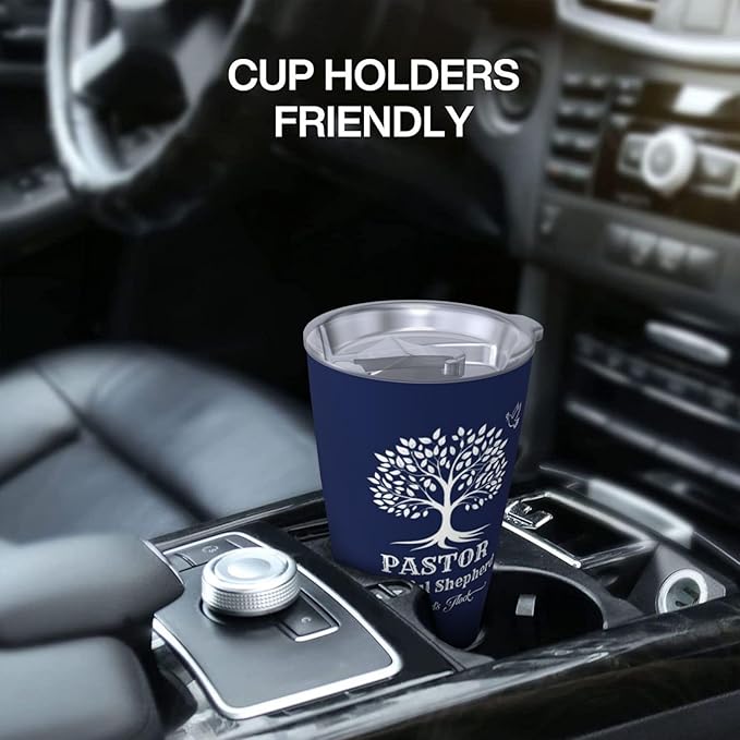 Pastor Gifts for Men, Religious Coffee Mugs, Pastors Christian Tumbler,20oz Coffee Tumbler, Pastor Appreciation Travel Mug