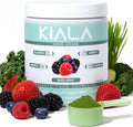 Kiala Nutrition Super Greens, Organic Greens Powder with Spirulina & Chlorella for Digestion, Gut Health, Immunity, Energy, Gluten Free, Vegan, Sugar Free, Mixed Berry, Spectra Blend, 30 Servings