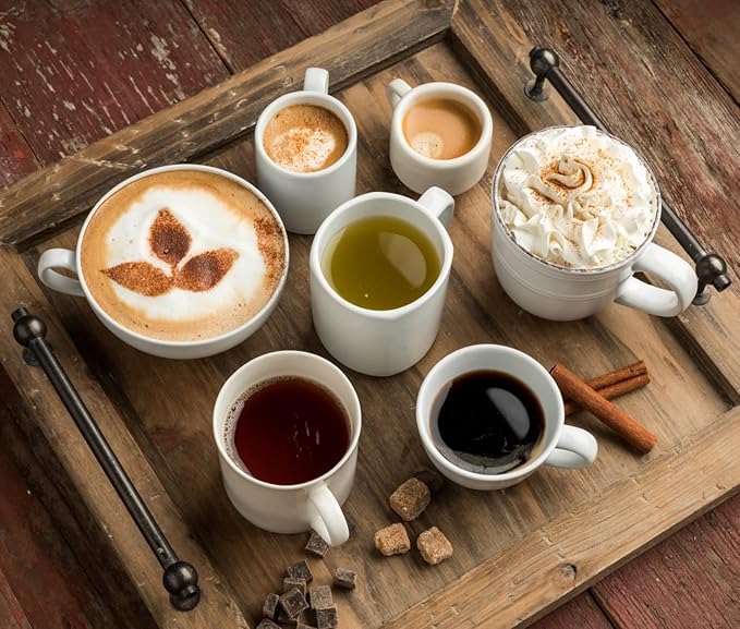 Upouria Mocha Coffee Syrup Flavoring, 100% Vegan, Gluten Free, Kosher, 750 mL Bottle - Coffee Syrup Pump Included