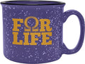 BBGreek Omega Psi Phi Fraternity Paraphernalia - Official Vendor - 15 oz Ceramic Campfire Mug - Omega For Life