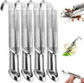 Stainless Steel Tea Diffuser,Upgrade Tea Pipe Stainless Steel Tea Infuser with Hanging Hook Handle,Fine Holes Tea Strainers Interval Diffuser for Loose Tea Coffee Seasonings Spices (4 PCS)