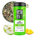 Tiesta Tea - Sour Green Apple, Loose Leaf, Tart Apple Green Tea, Medium Caffeinated Blend, Makes Hot or Iced & Up to 40-50 Cups, 4oz Refillable Tin