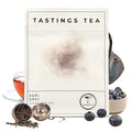 Tastings Tea Earl Grey - 3.5 oz. Loose-Leaf Blend | Assam & Nilgiri Tea Leaves with Bergamot Oil | Caffeinated for Morning Rituals | Holistic Wellbeing