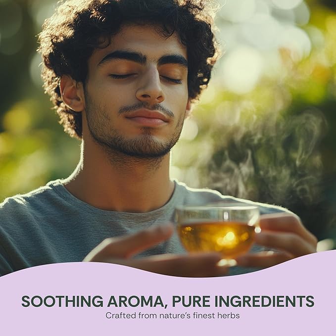 Tea Facto Herbal Tea Sampler Set Depuff Collection with Bitter Melon, Mulberry Leaf, Ginger, Pear & Green Grapes Jasmine - Fancy Tea Sampler Gift Set Box - Natural Fiber, Zero Added Sugar - 40 Count