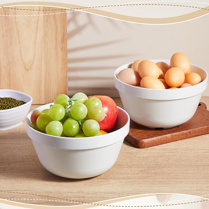 1 Pieces Ceramic 1.6qt Pudding Basins White 8 Inch Christmas Pudding Mold Bowls for Steaming Ovenproof Durable and Sturdy Porcelain Steamed Plum Puddings Bowl Basin, Easy to Clean