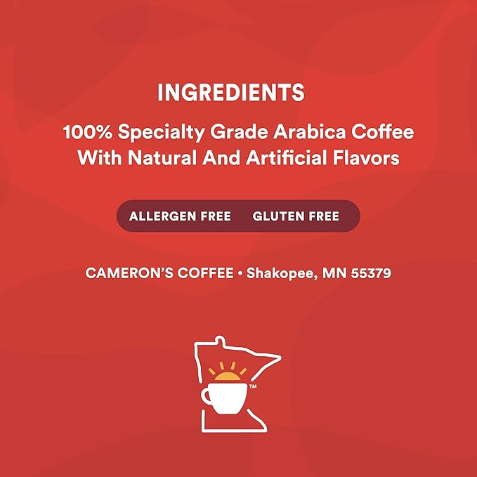 Cameron's Coffee Roasted Whole Bean Coffee, Flavored, Chocolate Caramel Brownie, 4 Pound